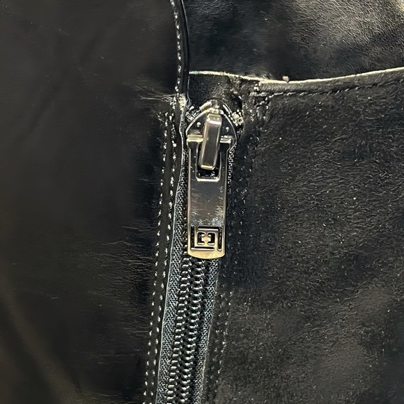 Liz Claiborne Dallas Black Knee High Tall Riding Boots Memory Foam Sz 9.5 Women - Picture 7 of 9